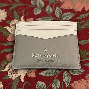 Kate Spade Staci Grey Colourblock Cardholder